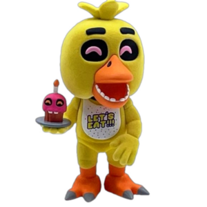 Yootooz FNAF Limited Edition Chica Flocked w/ Cupcake Vinyl Figure Brand New